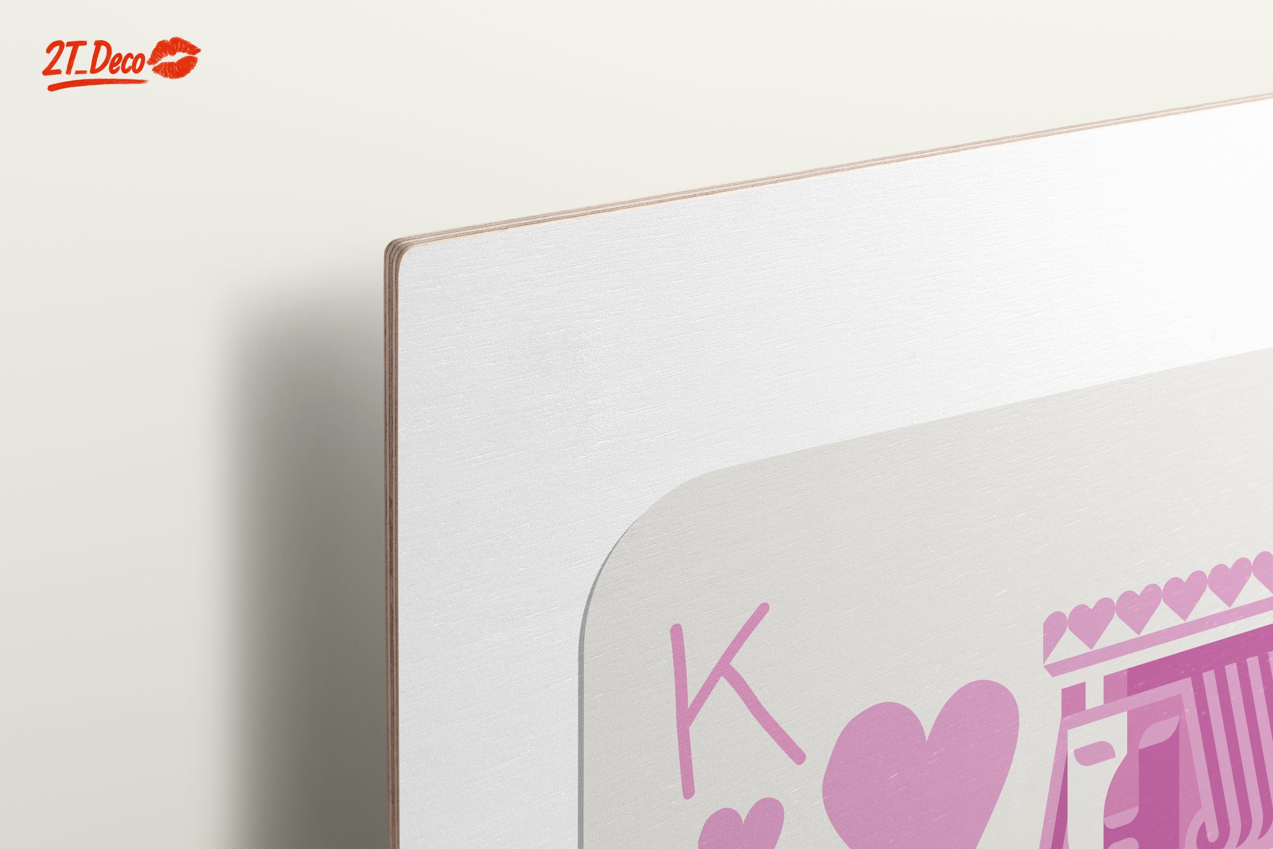 Stylized Heart King Playing Card Art - Image 15