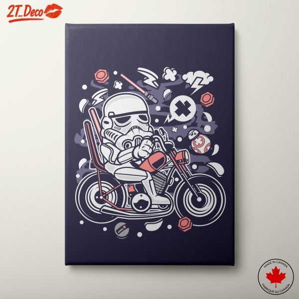 Stylized Stormtrooper Character Art