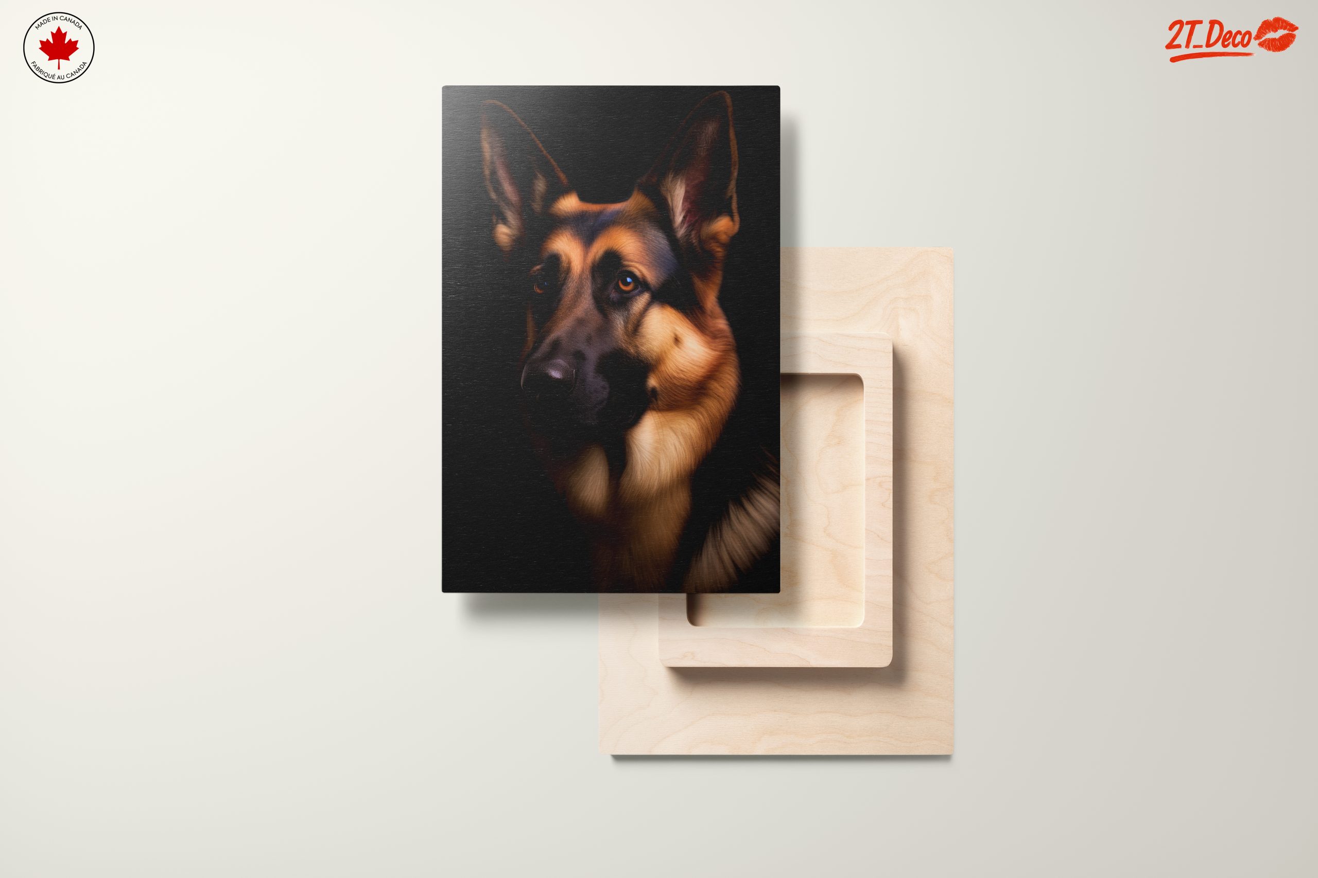 German Shepherd Portrait Wall Art - Image 11
