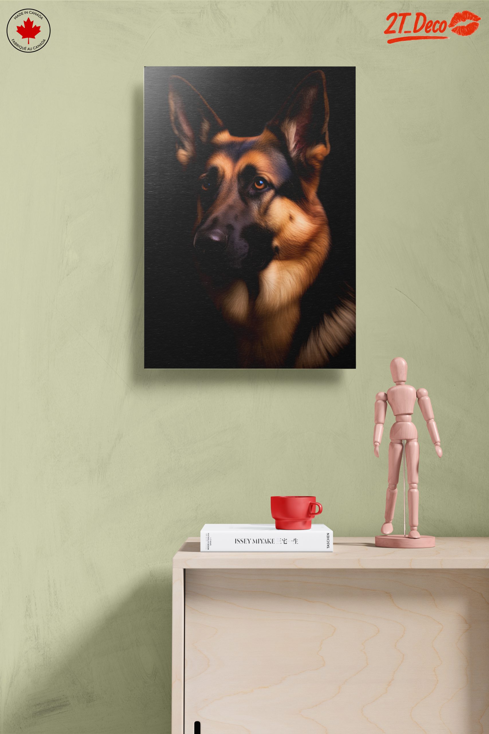 German Shepherd Portrait Wall Art - Image 14