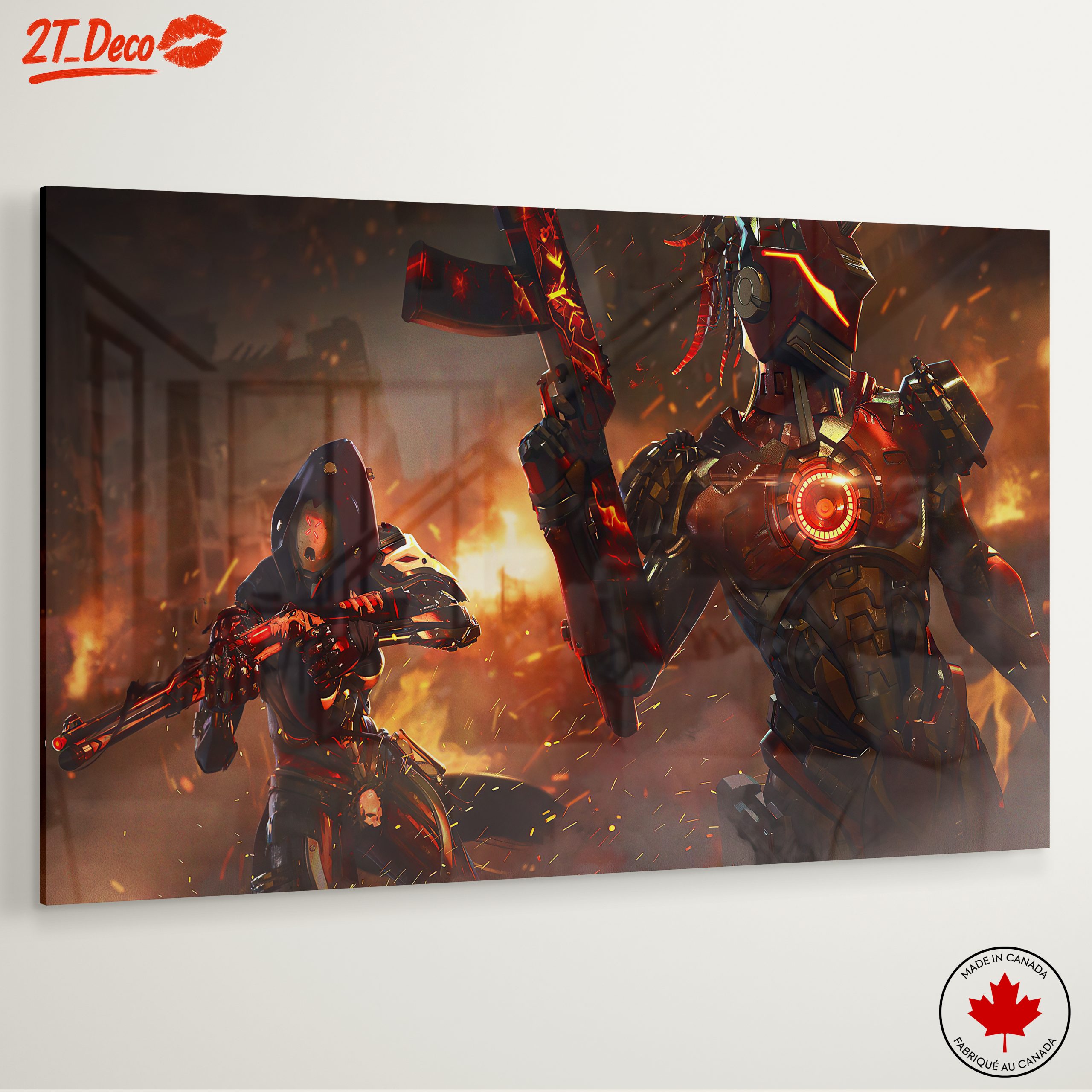 Dynamic Anime Action Scene with Futuristic Characters - Image 6