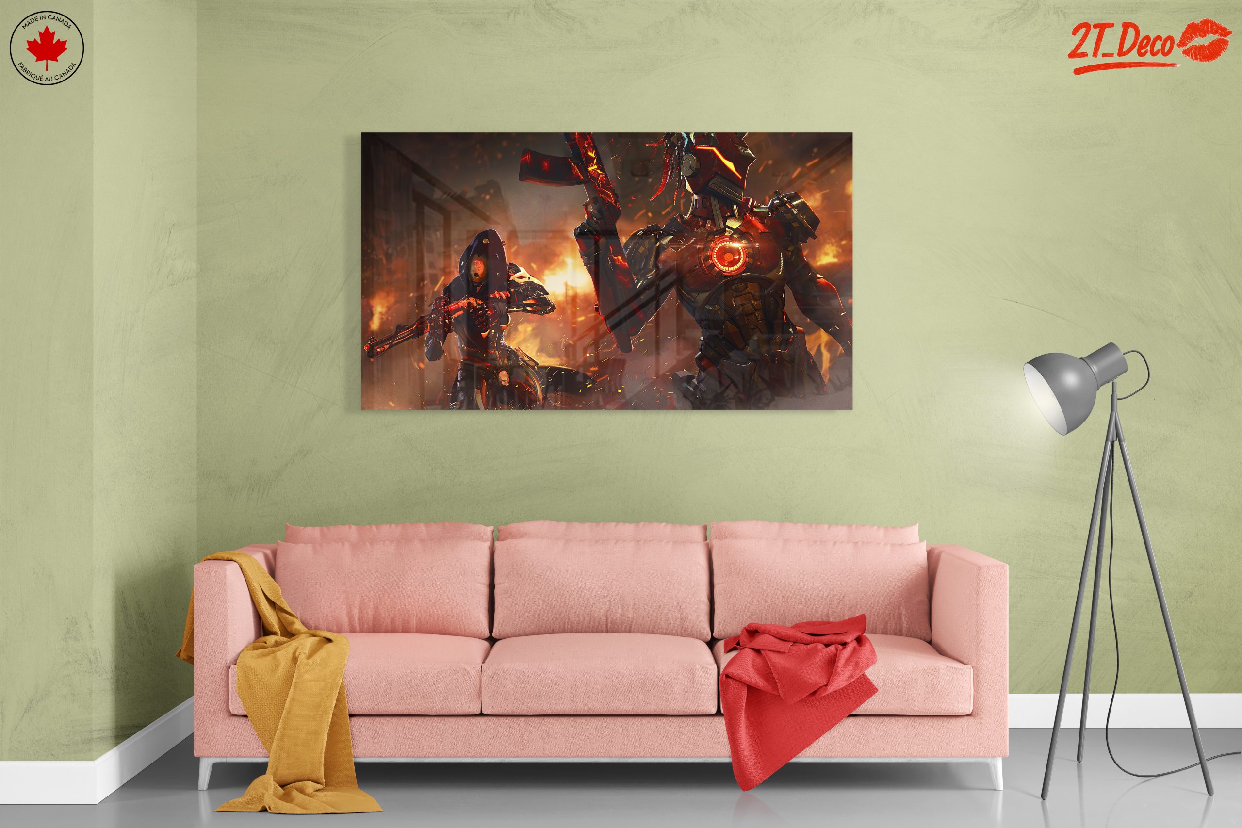 Dynamic Anime Action Scene with Futuristic Characters - Image 7