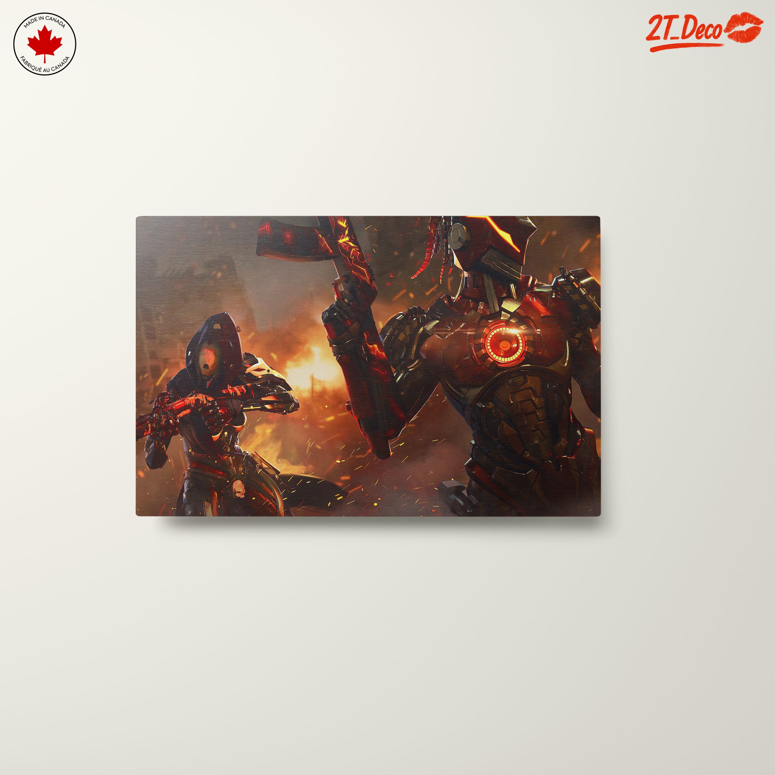Dynamic Anime Action Scene with Futuristic Characters - Image 10