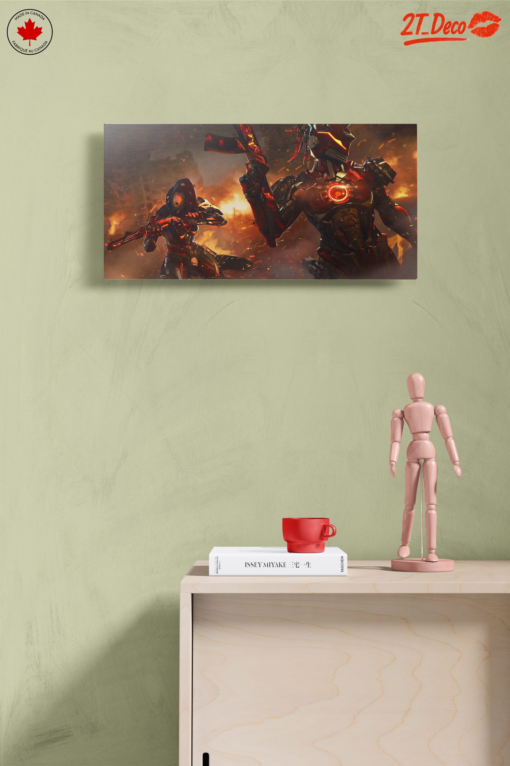 Dynamic Anime Action Scene with Futuristic Characters - Image 14