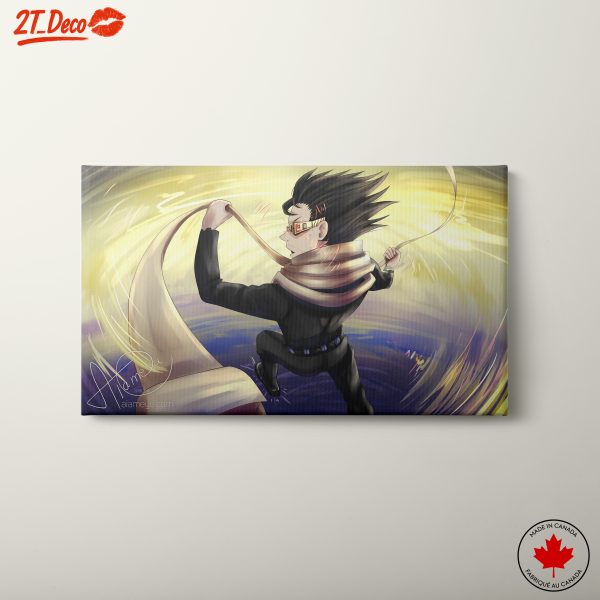 Dynamic Artwork Inspired by Boku No Hero Academia