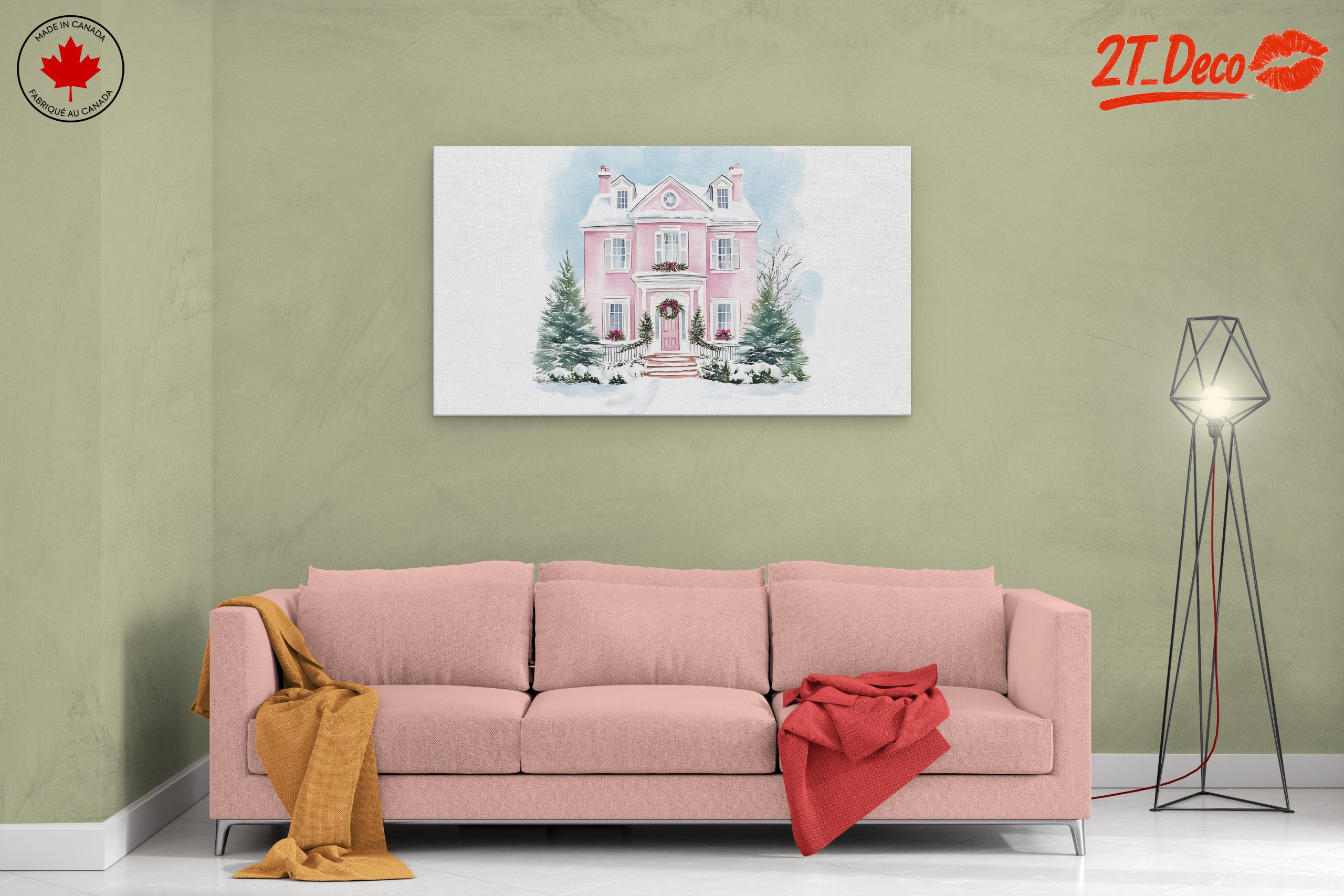 Charming Snowy Winter Homes - Image 2