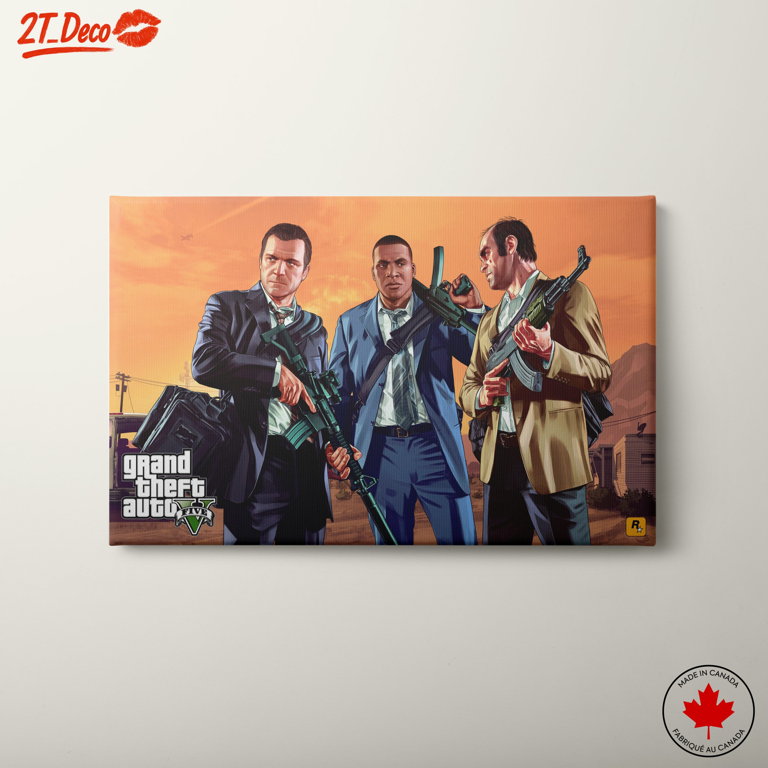 Grand Theft Auto V Character Art 3