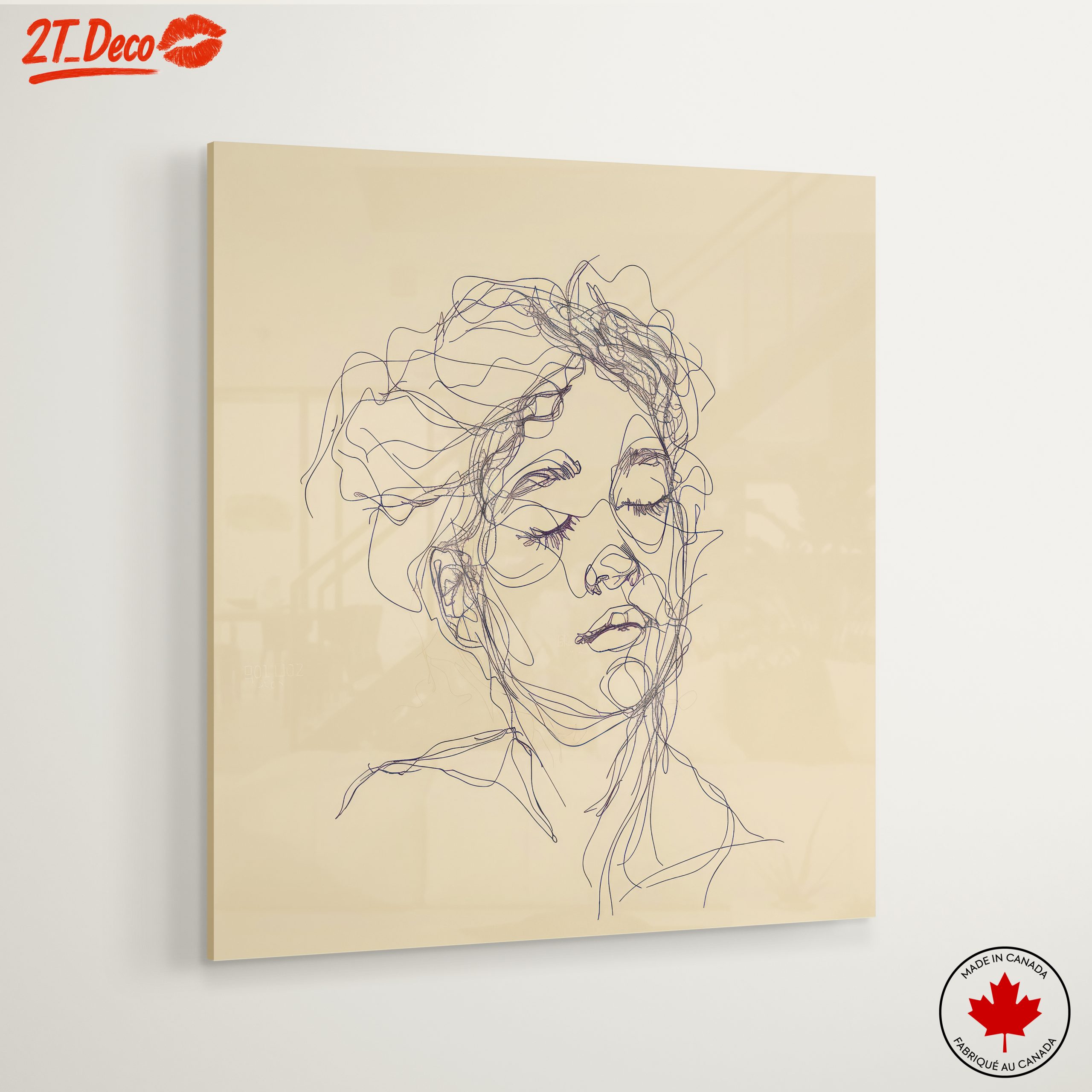 Minimalist Line Drawing Portrait - Image 6