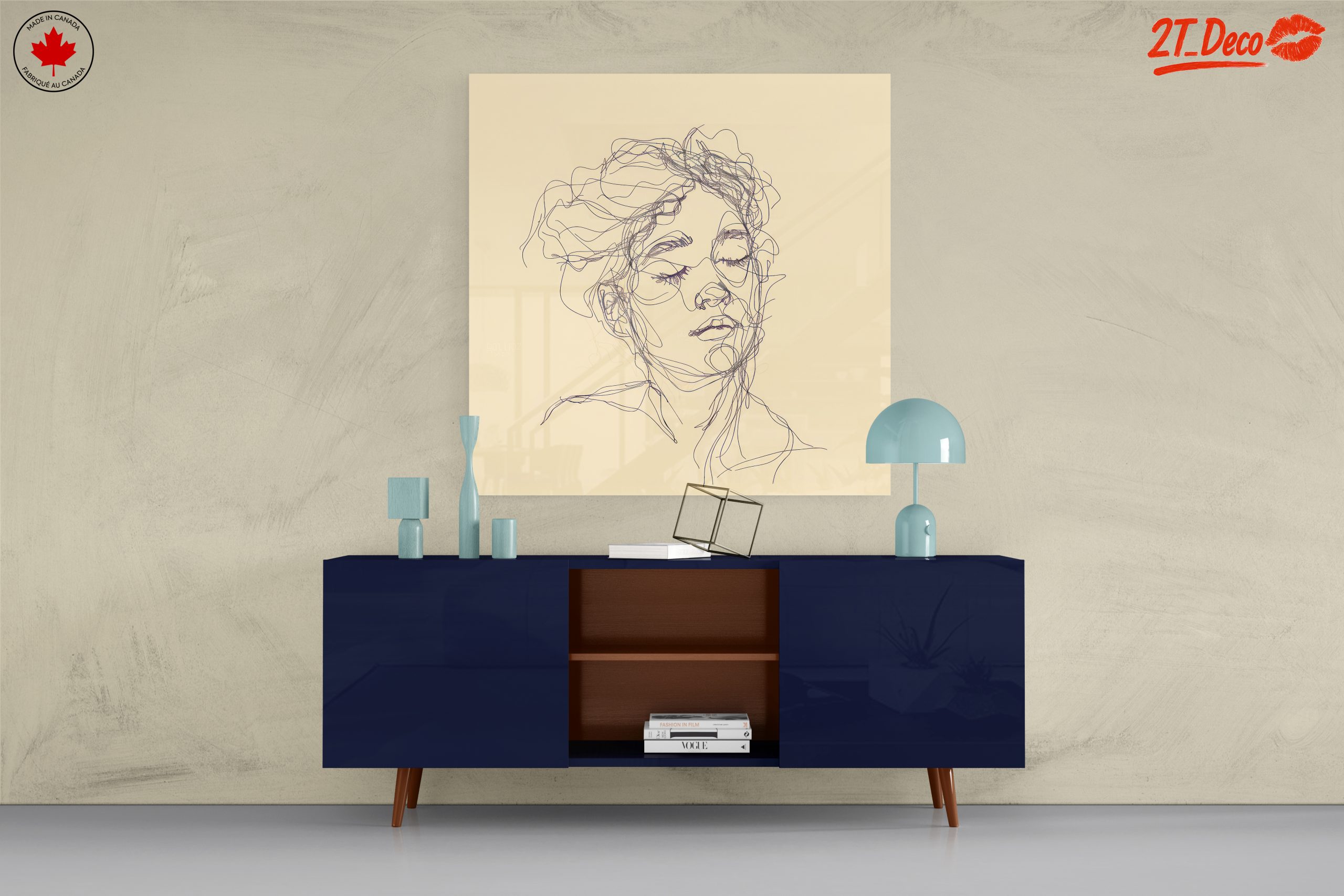 Minimalist Line Drawing Portrait - Image 8