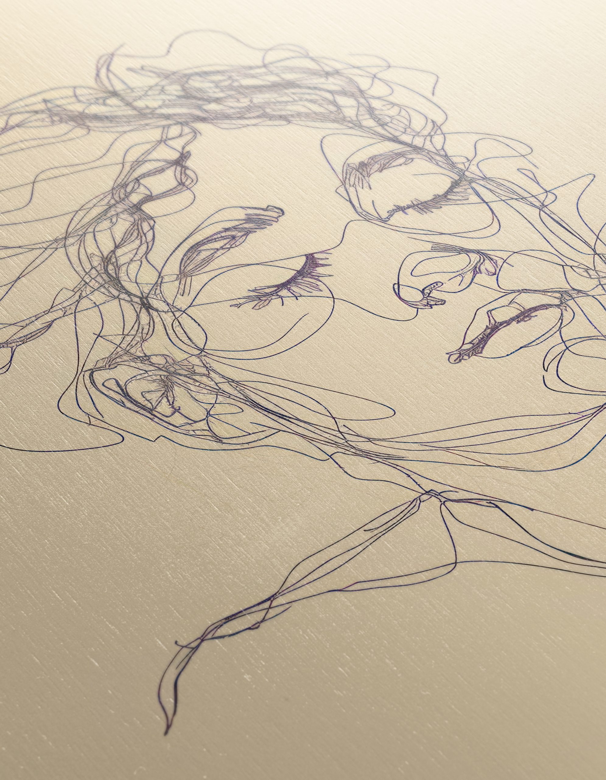 Minimalist Line Drawing Portrait - Image 12