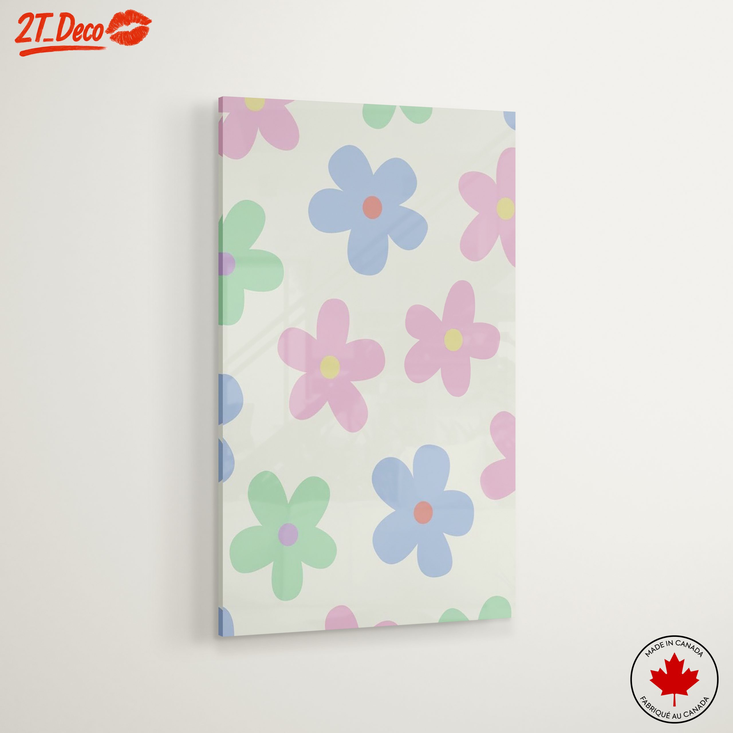 Vibrant Floral Pattern Artwork - Image 6