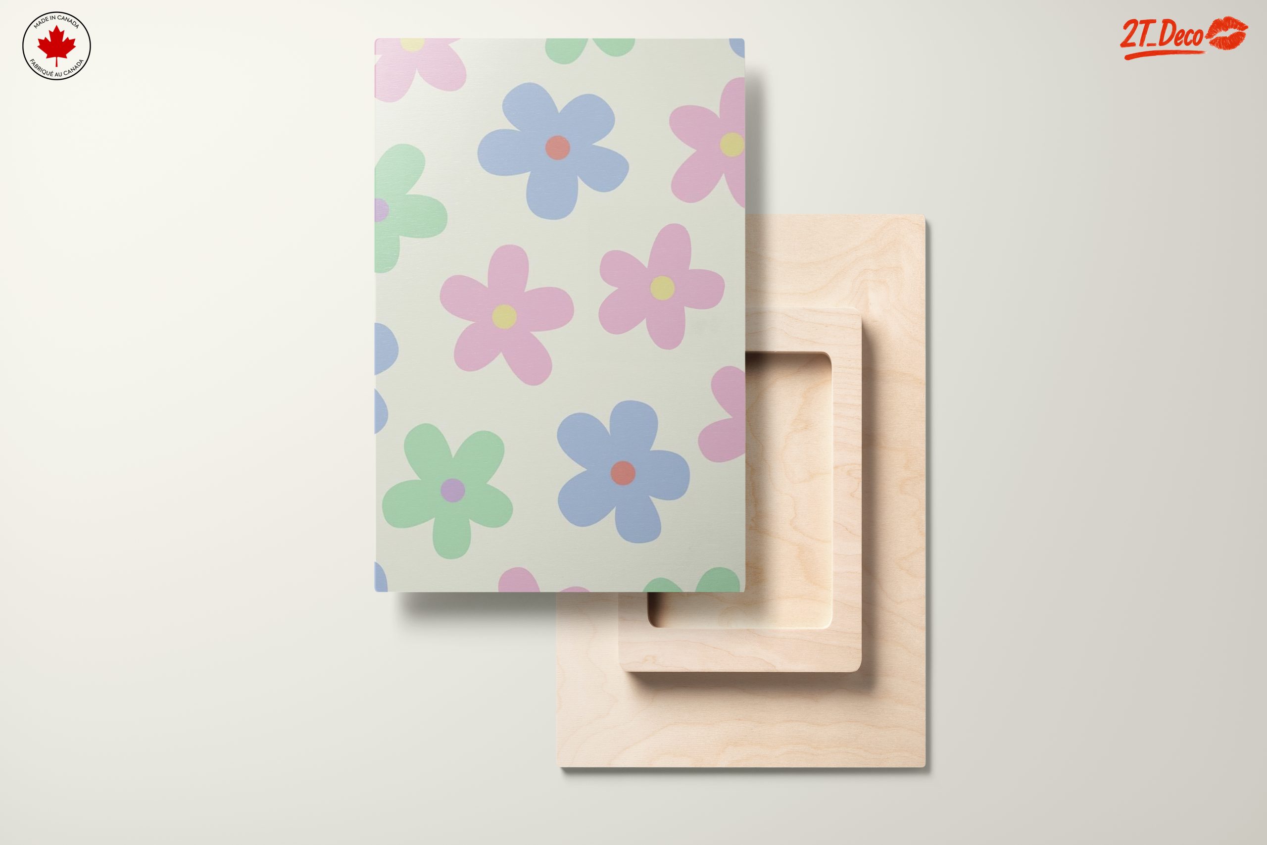 Vibrant Floral Pattern Artwork - Image 11