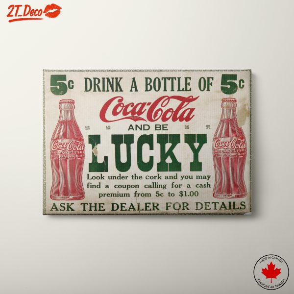 Vintage Coca-Cola Beverage Advertisement