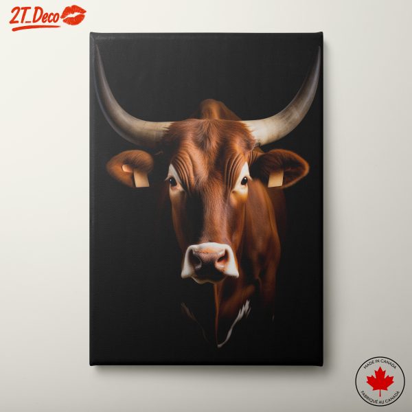 Stunning Realistic Cow Portrait