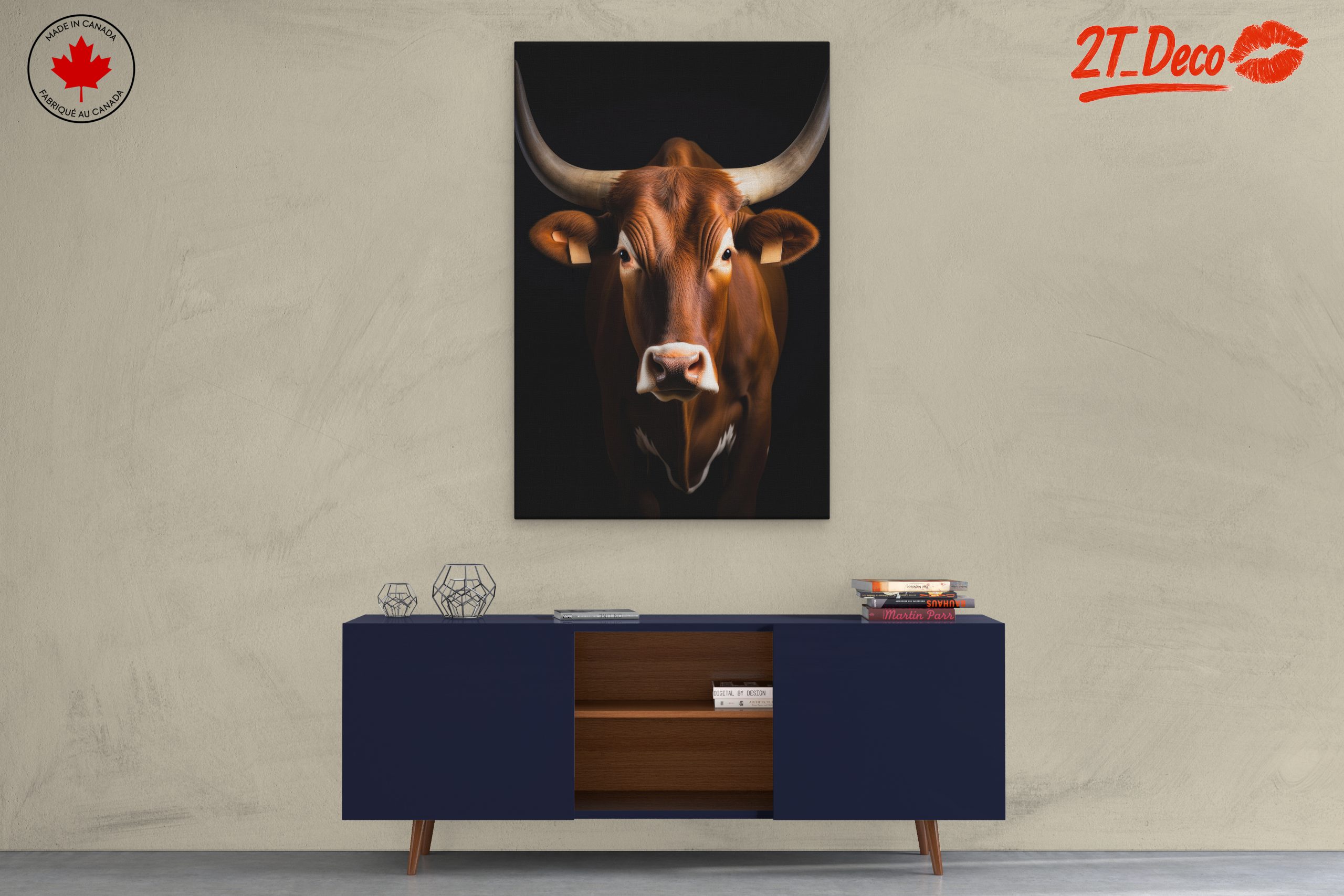 Stunning Realistic Cow Portrait - Image 3