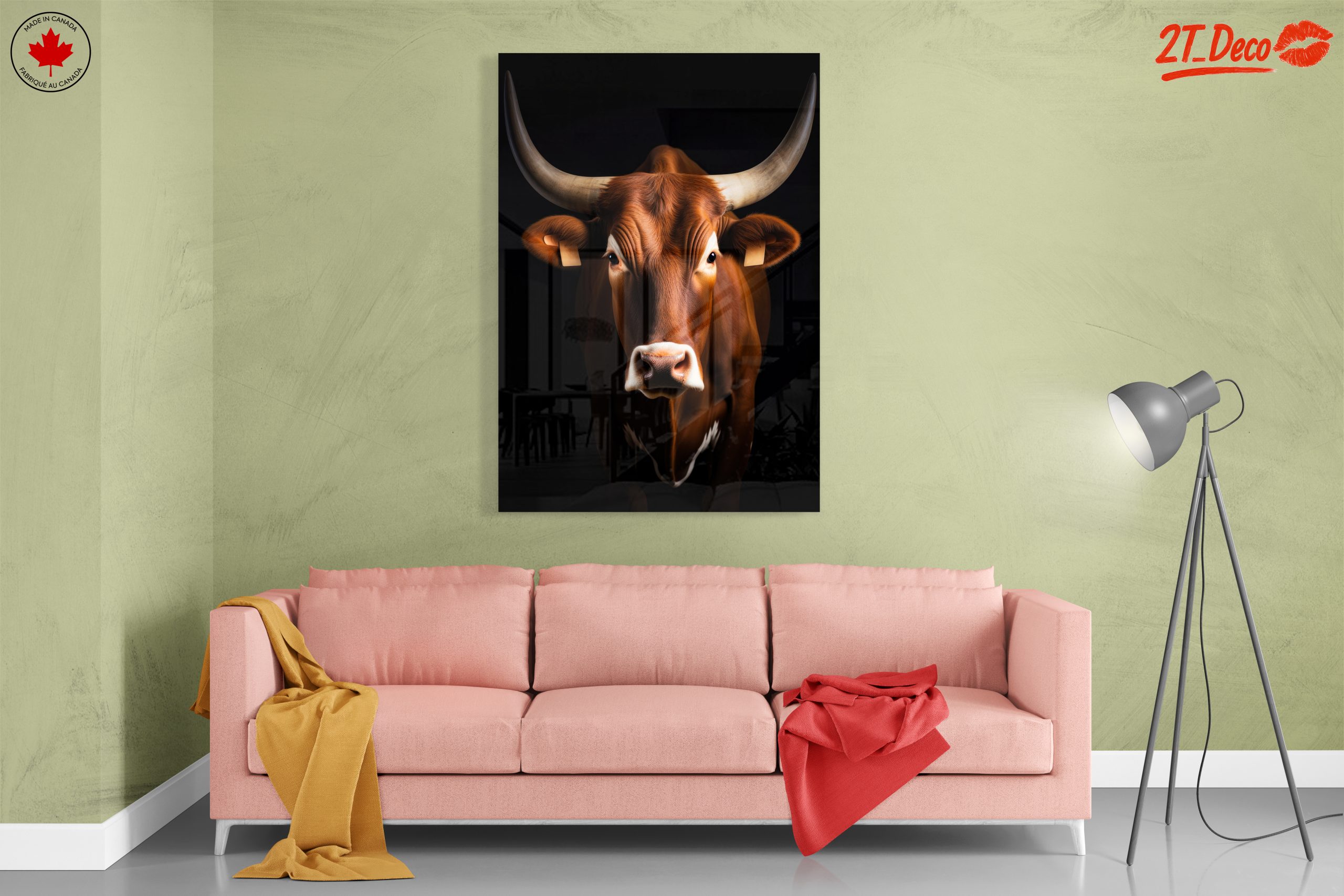 Stunning Realistic Cow Portrait - Image 7