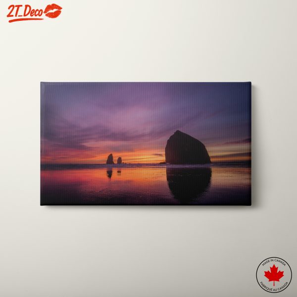 Stunning Sunset Over Rock Formations