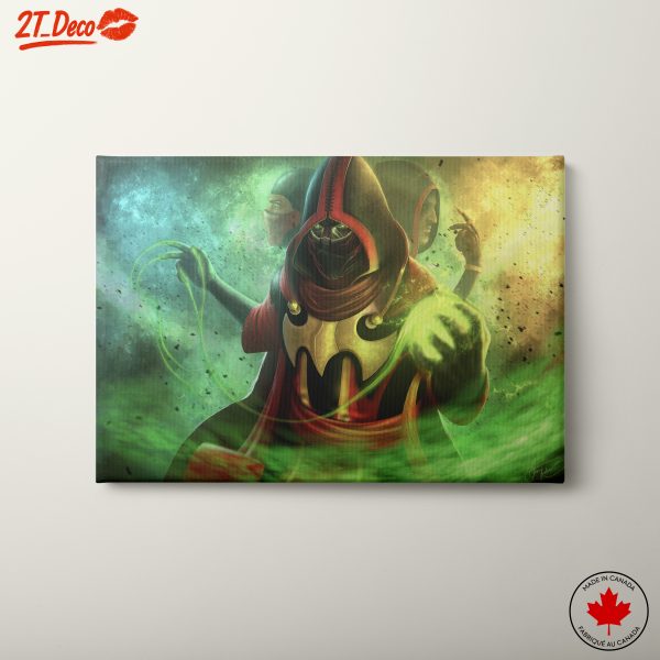 Epic Anime Character Art with Mystical Elements