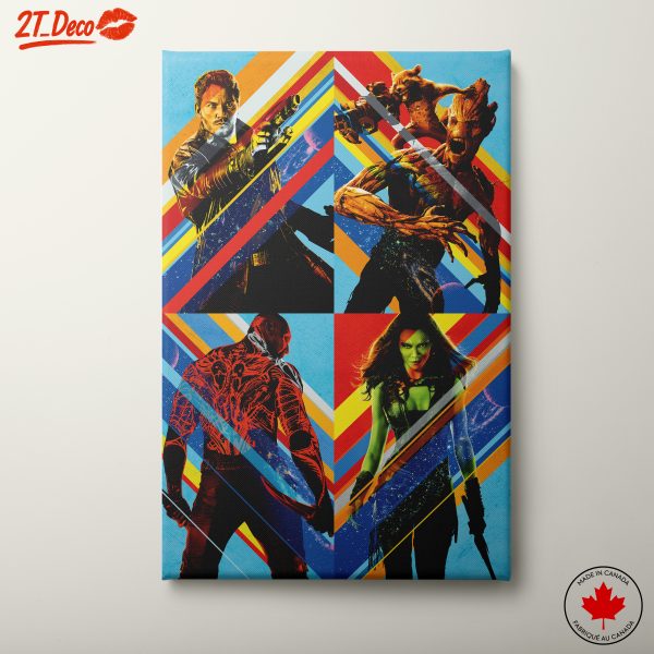 Guardians of the Galaxy Art Featuring Iconic Characters 2