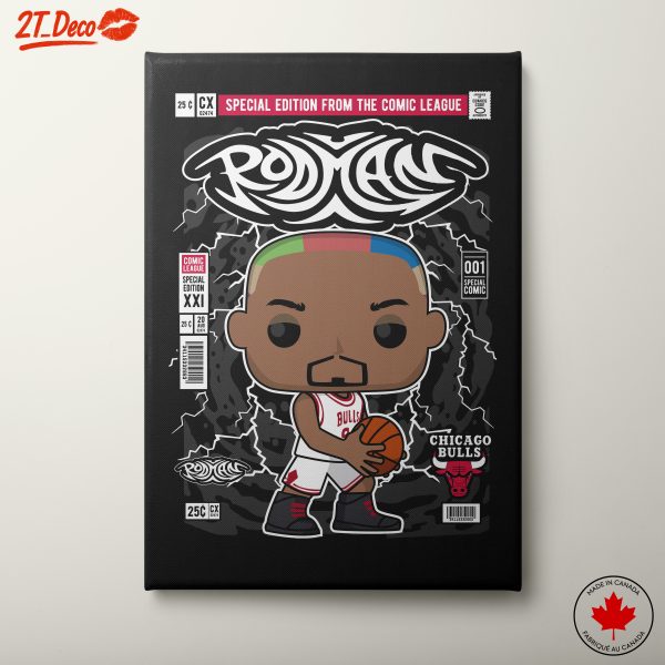 Stylized Basketball Player Artwork