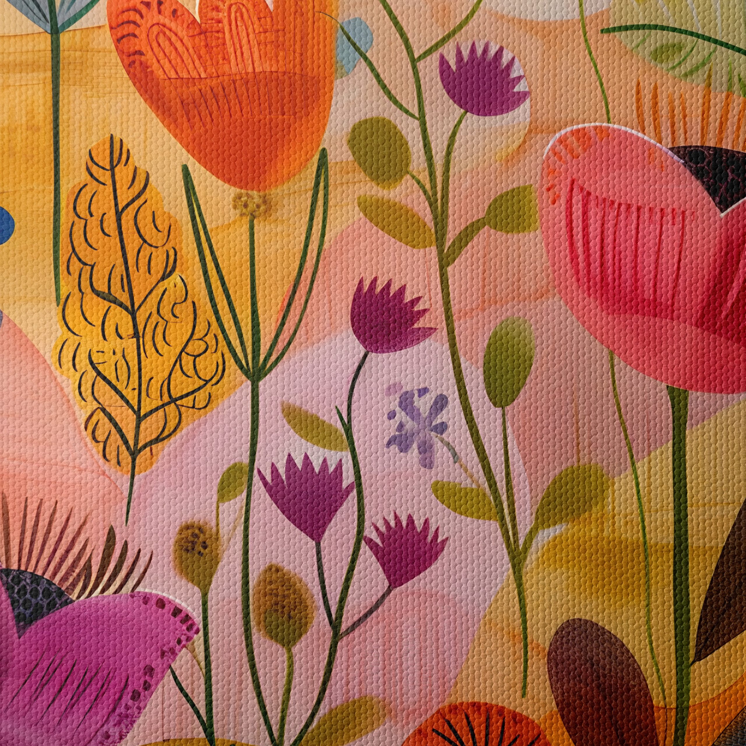 Vibrant Floral Contemporary Art - Image 4