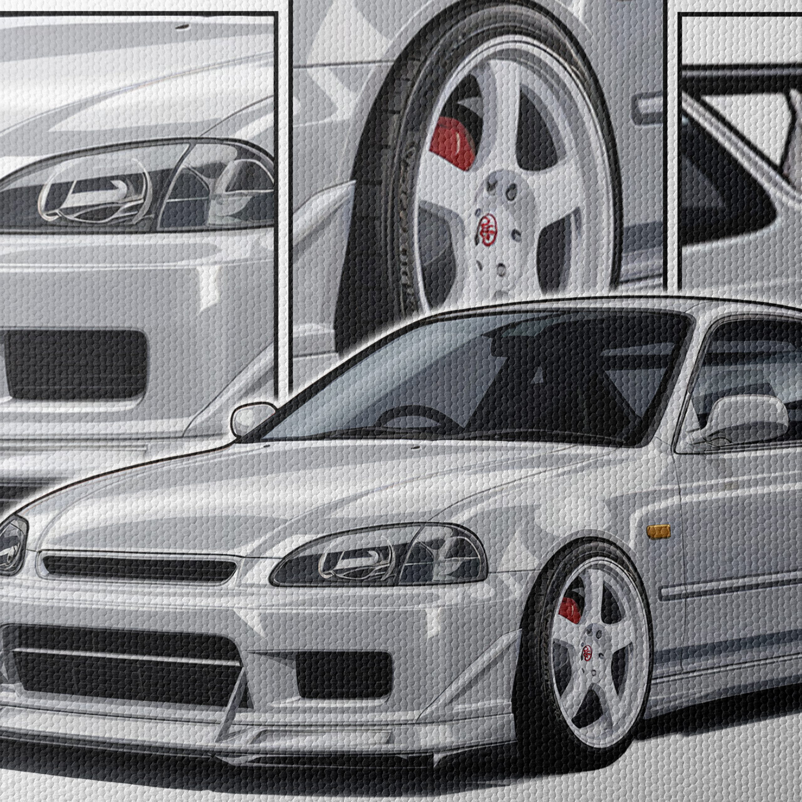 Honda Civic EK9 Mugen Poster - Image 4