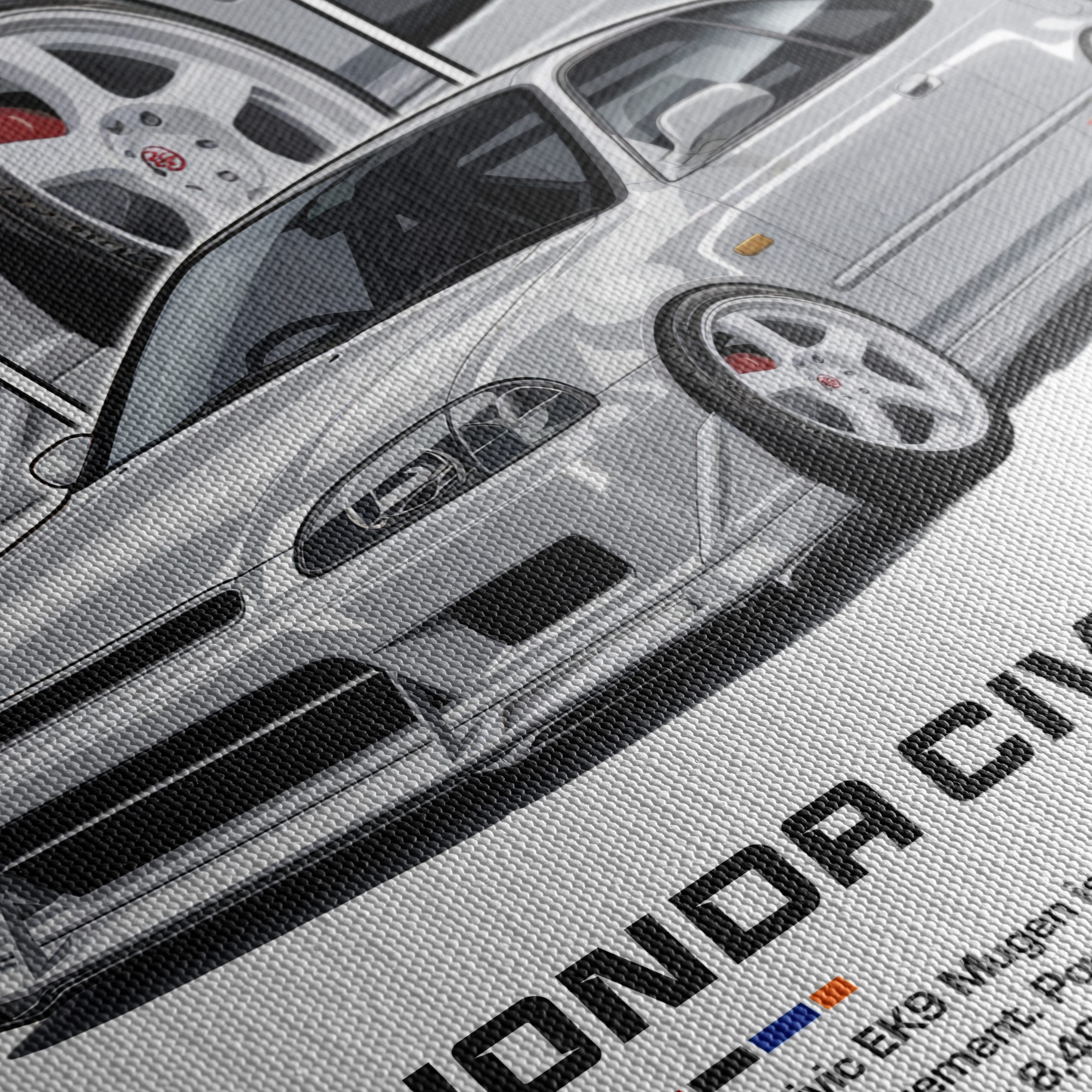 Honda Civic EK9 Mugen Poster - Image 5