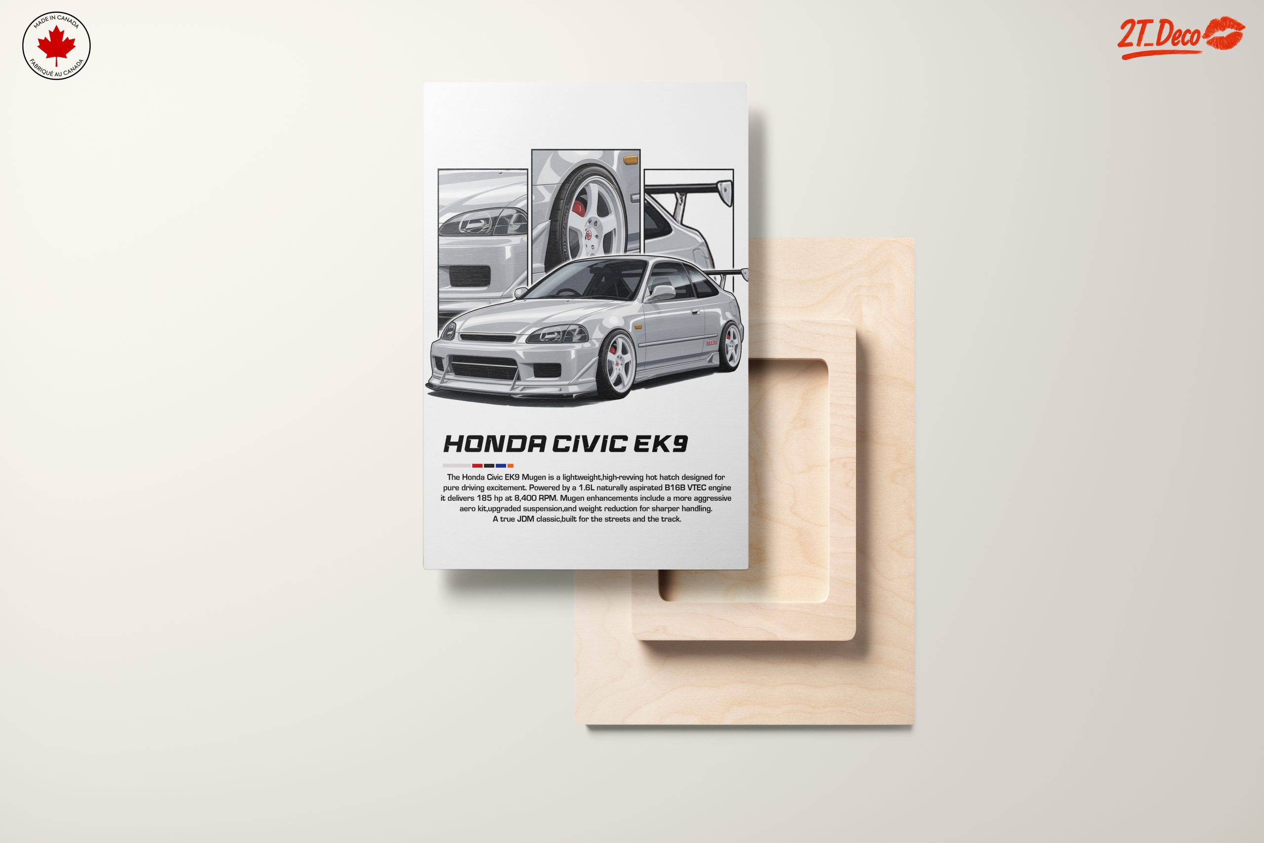 Honda Civic EK9 Mugen Poster - Image 11