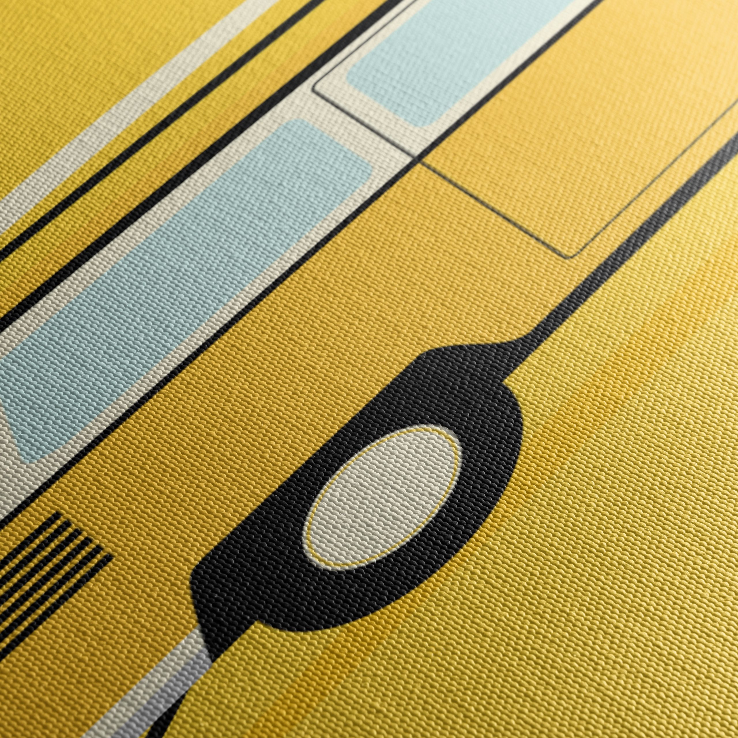 Retro Surf Van Art - Image 5