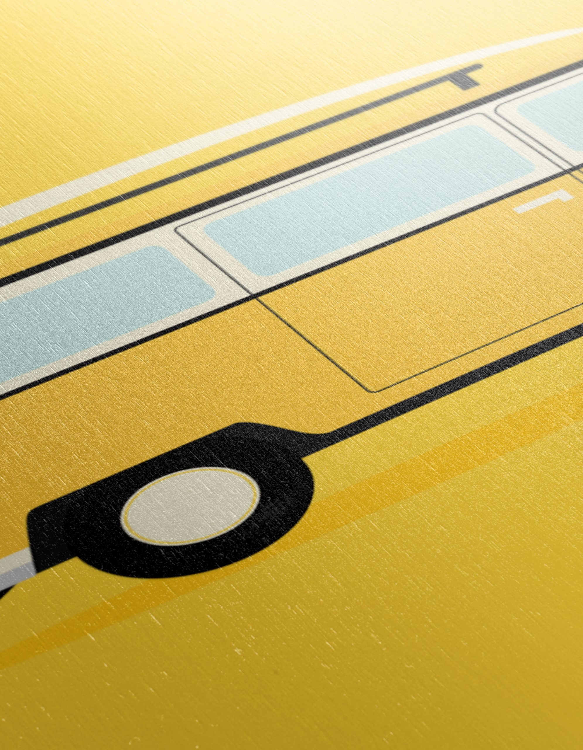 Retro Surf Van Art - Image 12