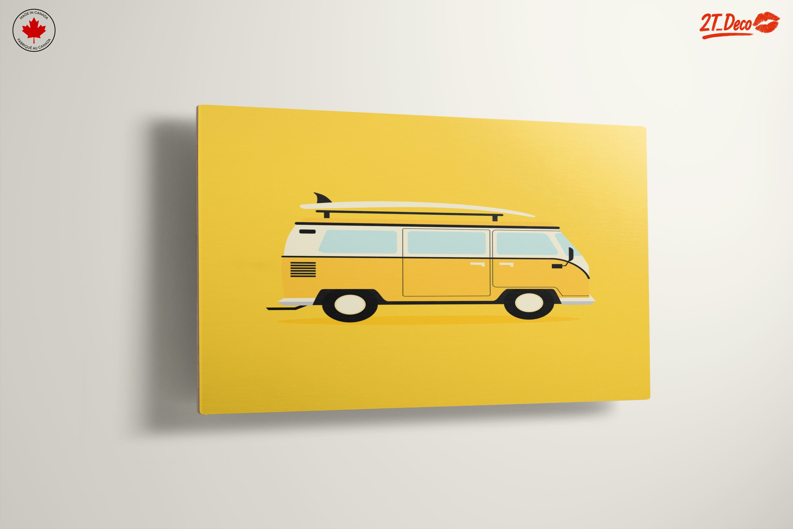 Retro Surf Van Art - Image 13
