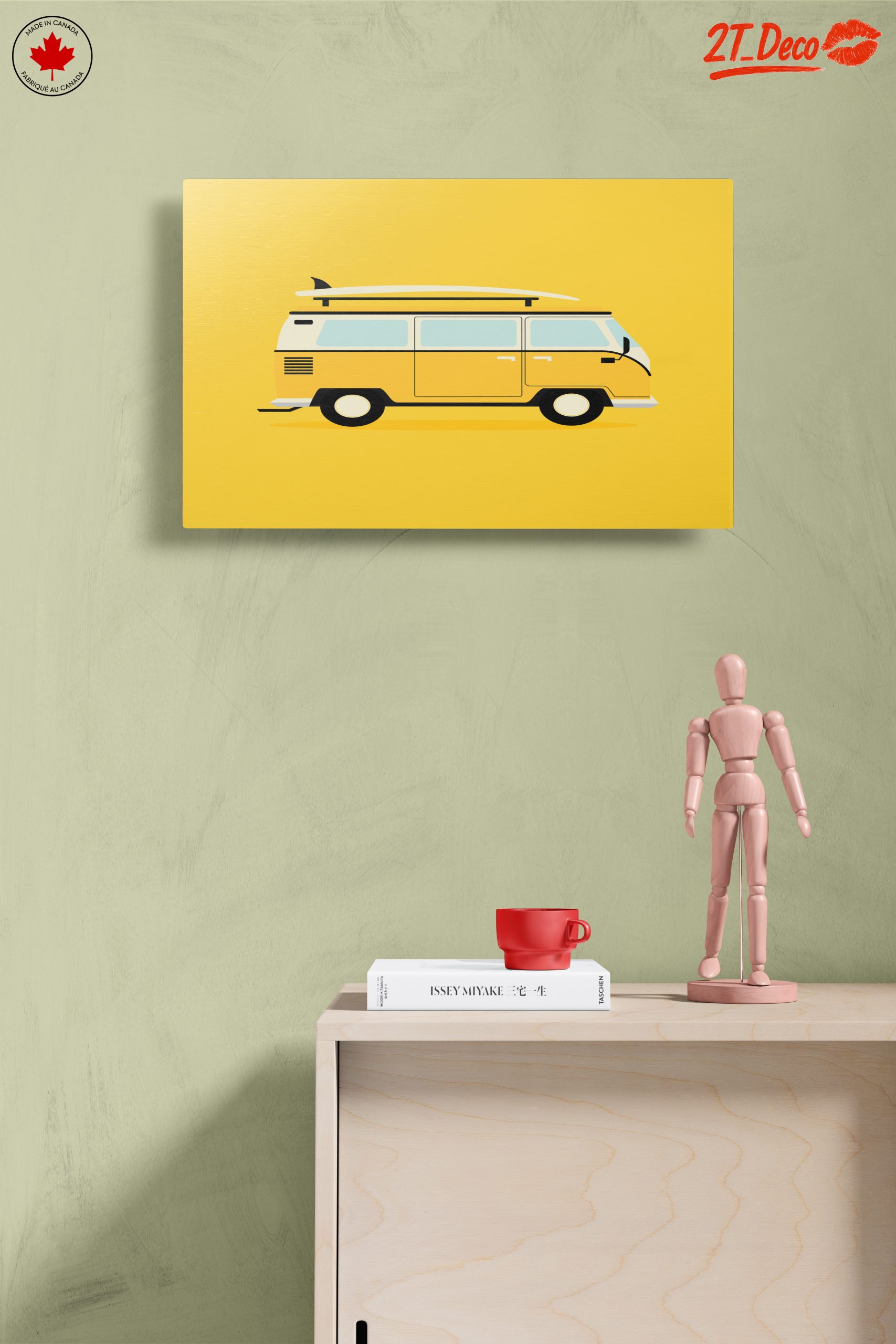 Retro Surf Van Art - Image 14