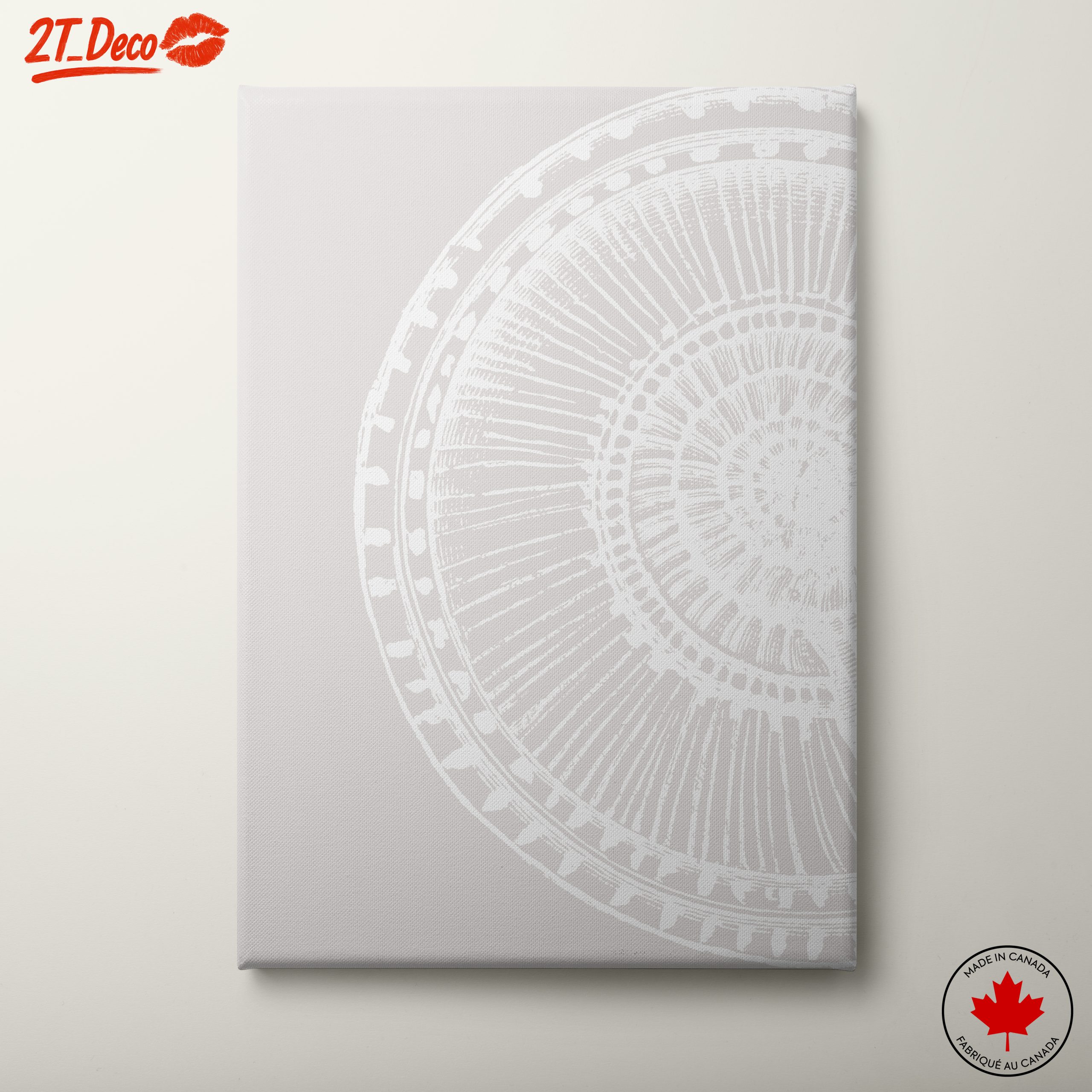 Elegant Circular Aura Art Design