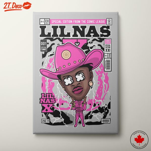 Lil Nas X Cartoon Character Art