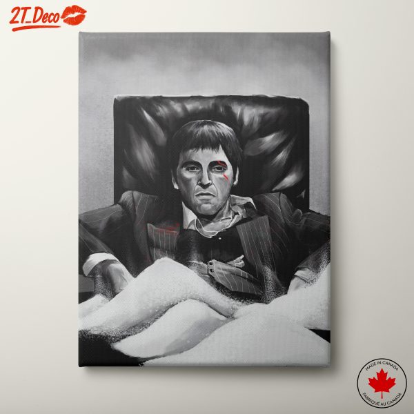 Stylized Character Artwork of a Notorious Figure