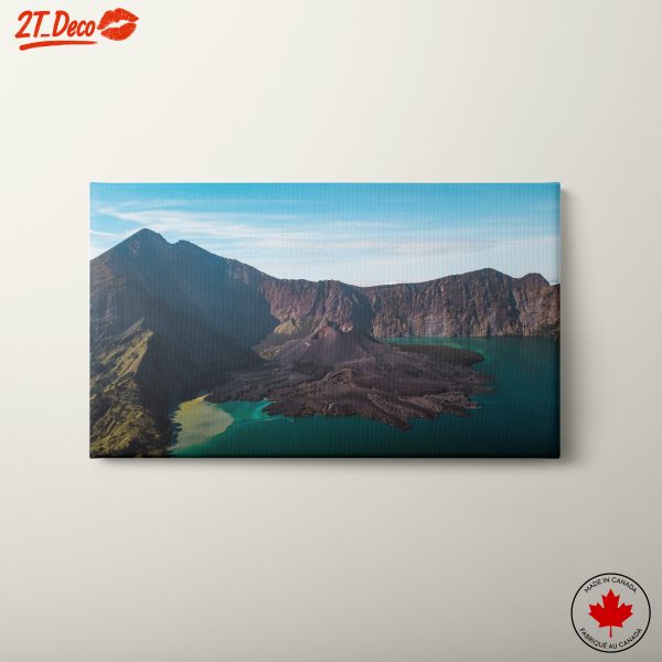 Breathtaking Volcanic Landscape Artwork