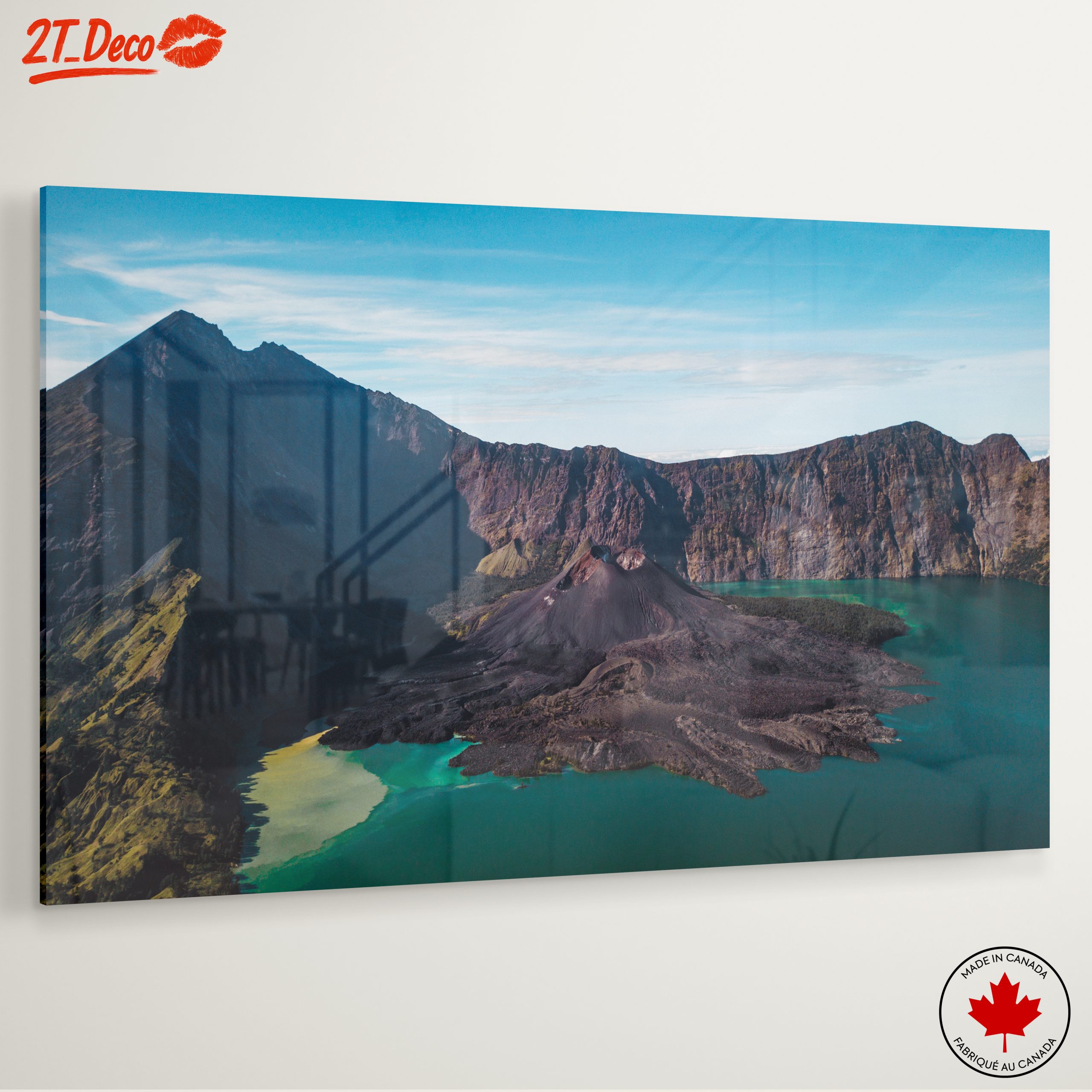 Breathtaking Volcanic Landscape Artwork - Image 6