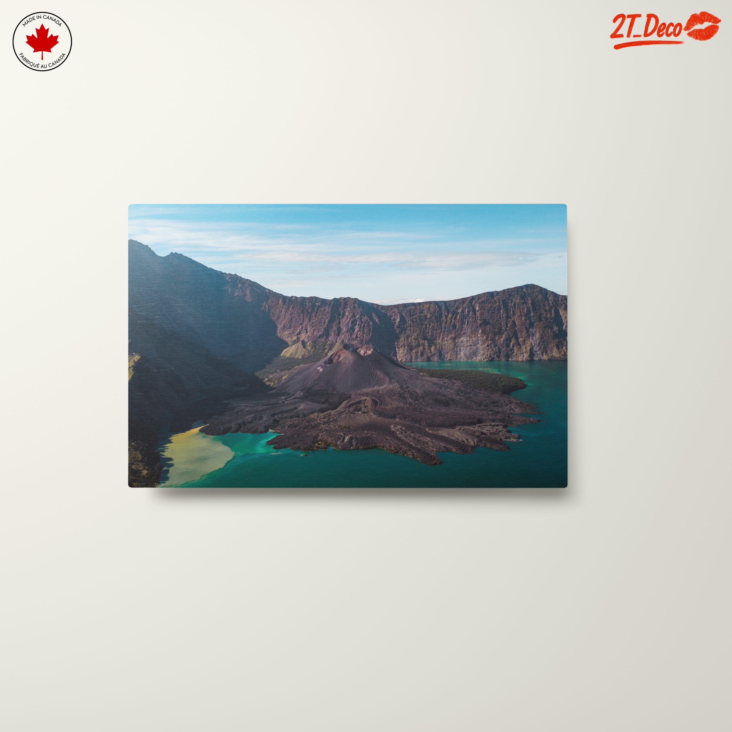Breathtaking Volcanic Landscape Artwork - Image 10
