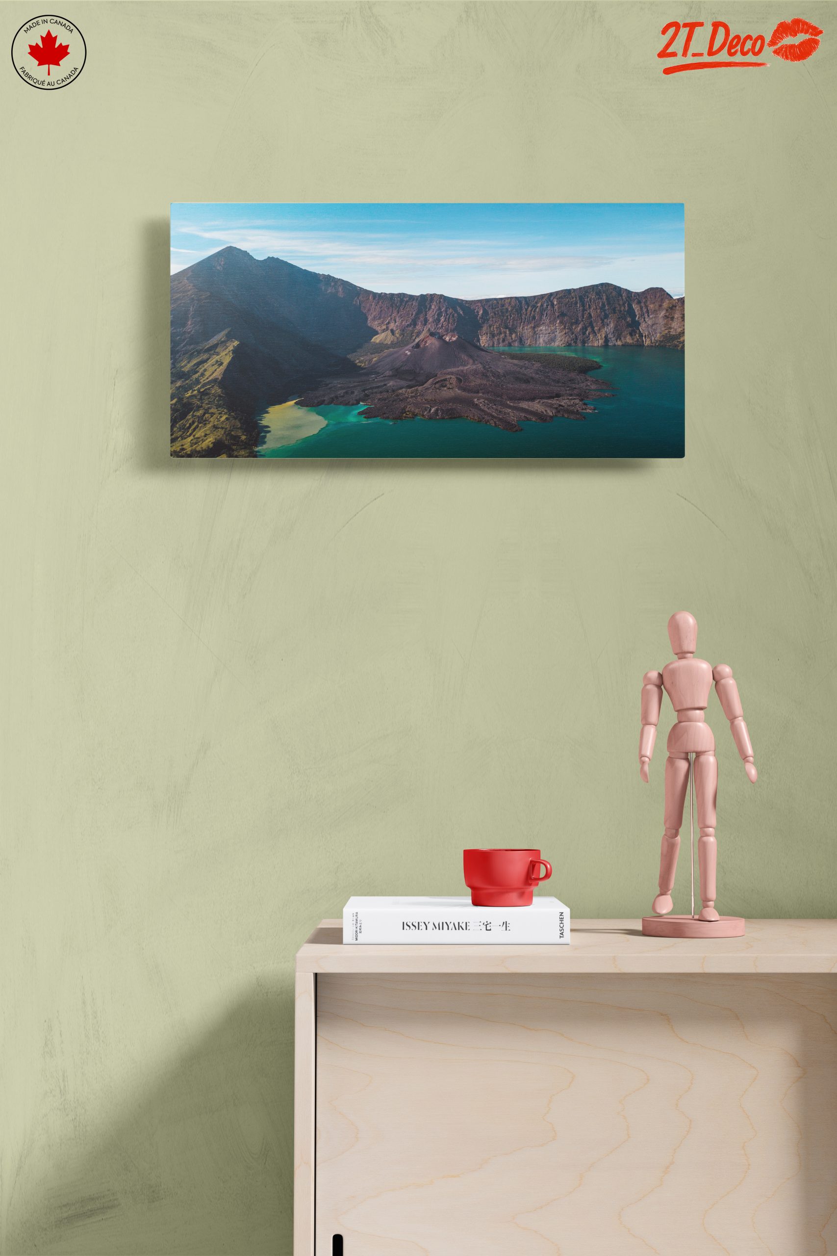 Breathtaking Volcanic Landscape Artwork - Image 14