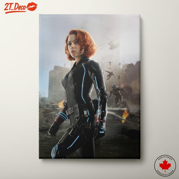 Dynamic Marvel Black Widow Art