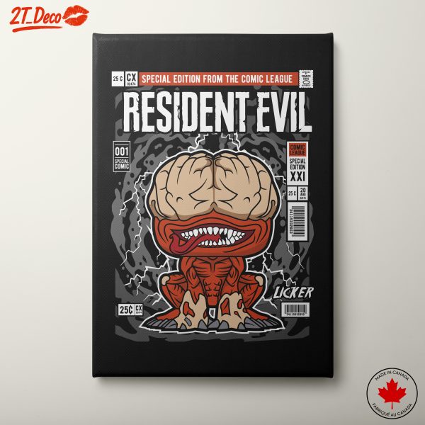 Resident Evil Licker Character Art