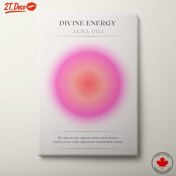 Divine Energy Aura Abstract Art