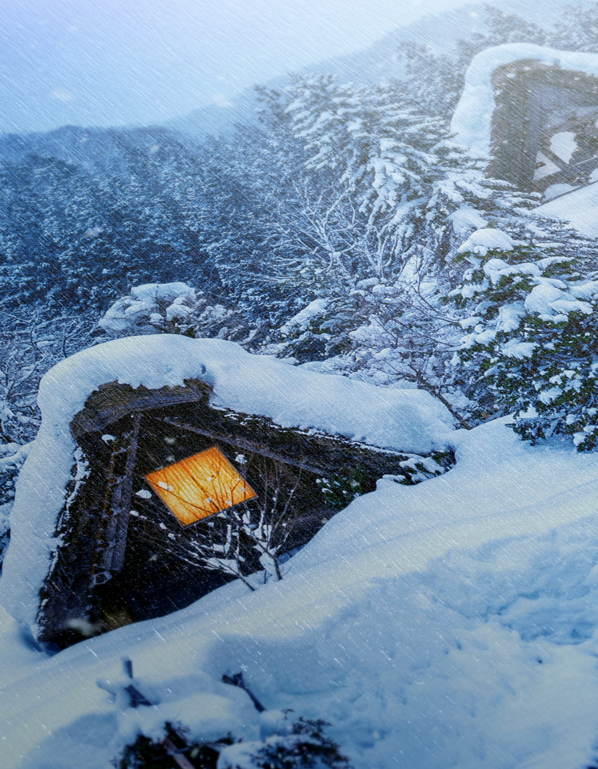 Charming Snowy Village in Winter - Image 12