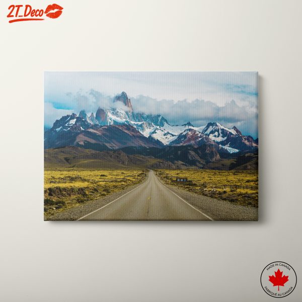 Majestic Mountain Landscape with Road