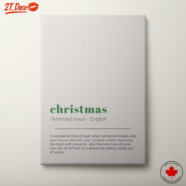 Charming Christmas Definition Art