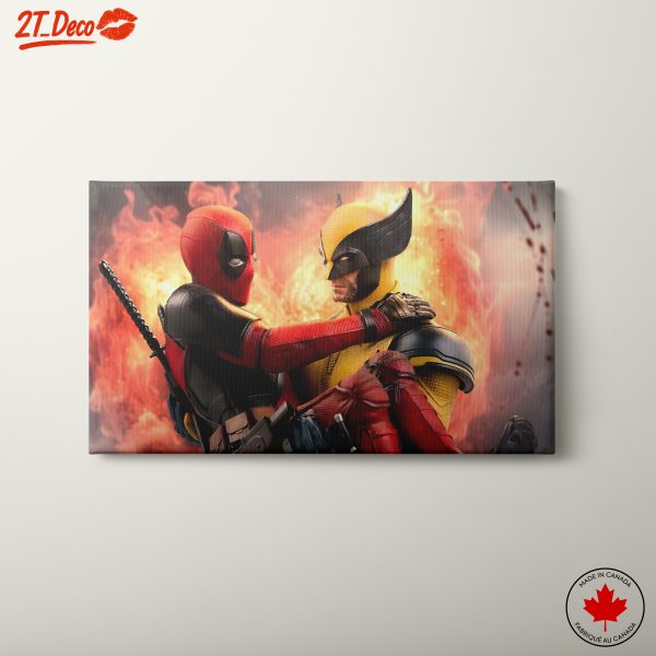 Epic Deadpool and Wolverine Artwork