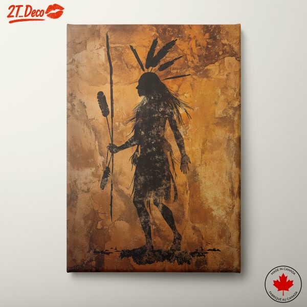 Silhouette of an Ancient Warrior