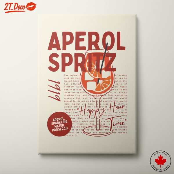 Aperol Spritz Cocktail Art 6