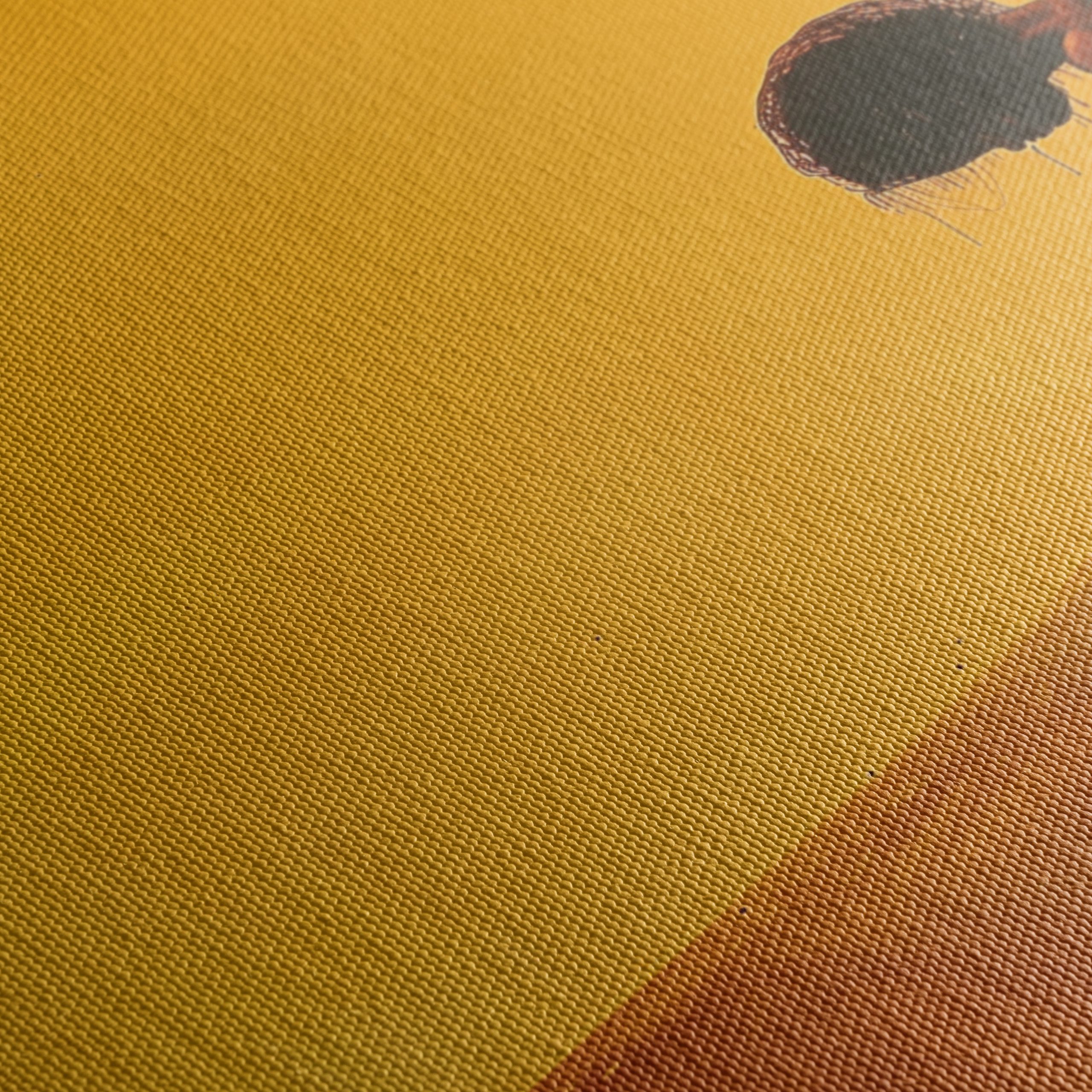 Introspective Abstract Art in Warm Tones - Image 5