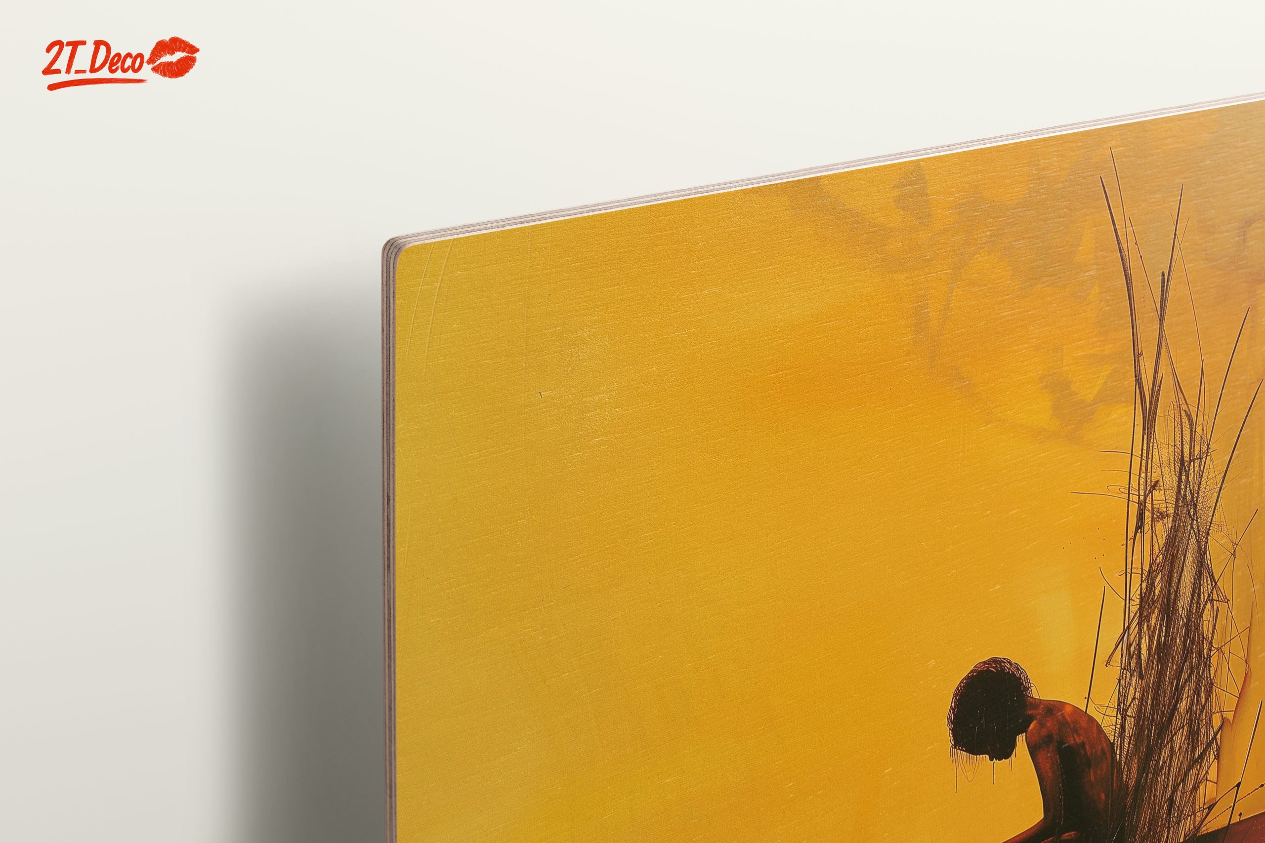Introspective Abstract Art in Warm Tones - Image 15